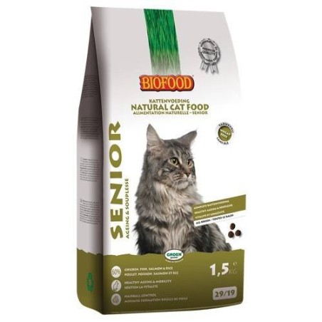 Alimento seco para gato mayores Biofood